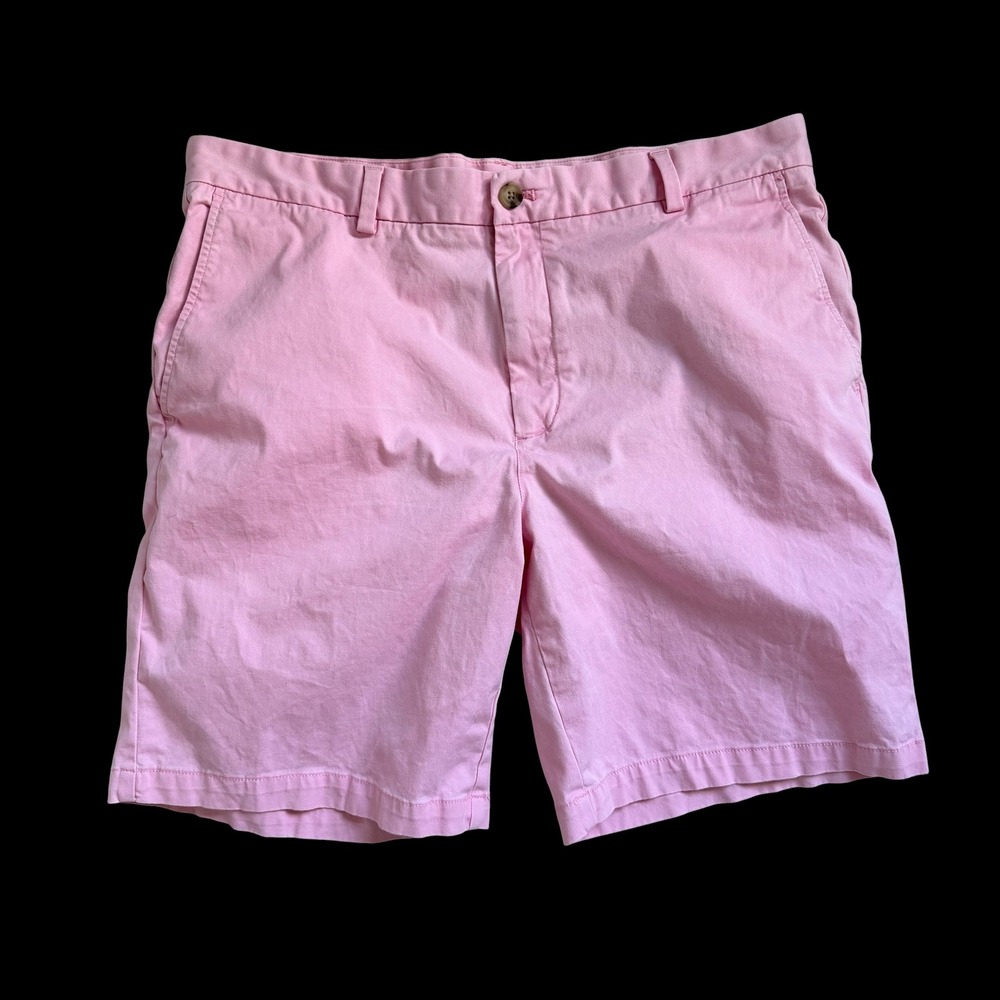 Vineyard Vines Pink Breaker Short Stretch Chino 9 Inch Inseam Size 38